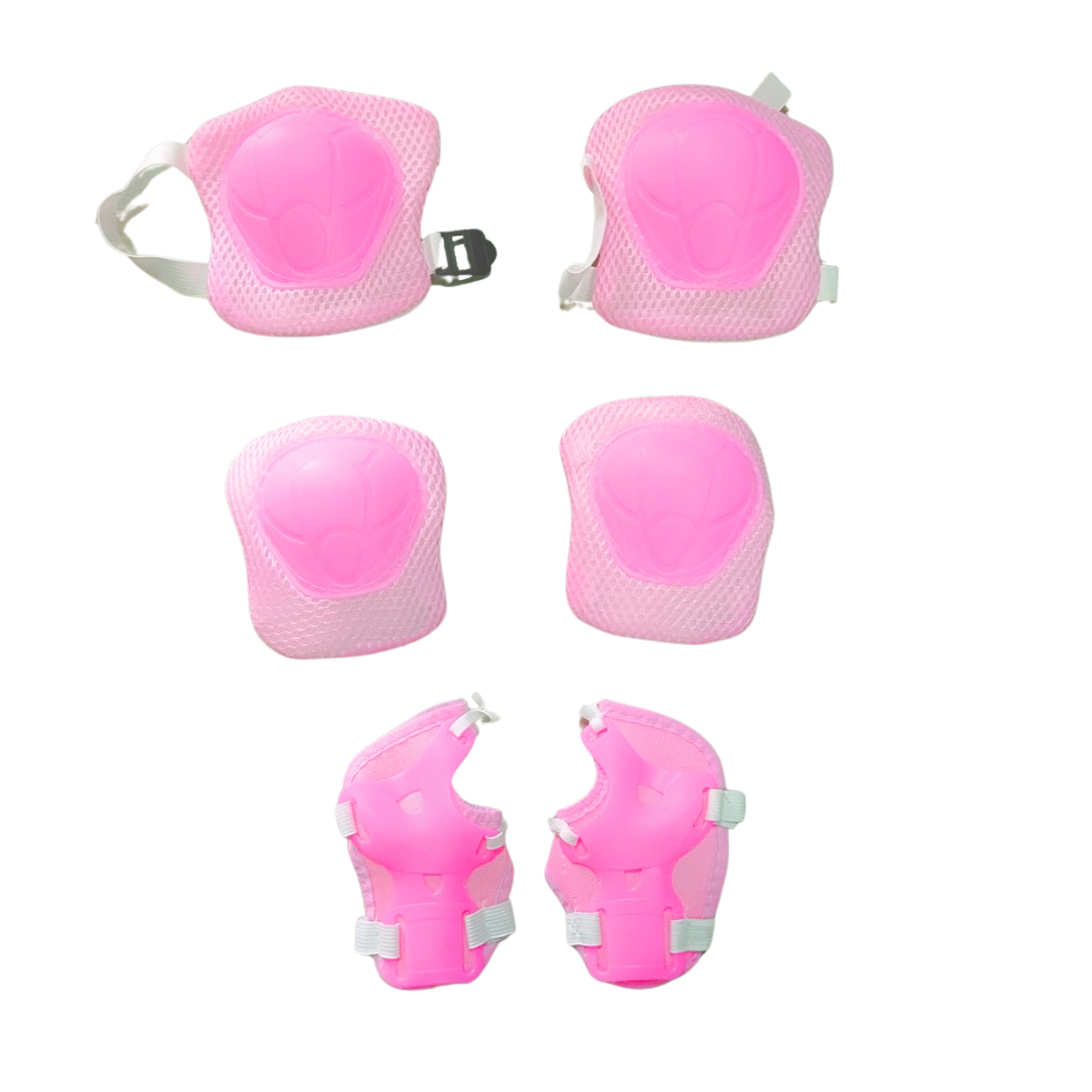 Patines Ajustables Rosa Con Bolso Y Protecciones