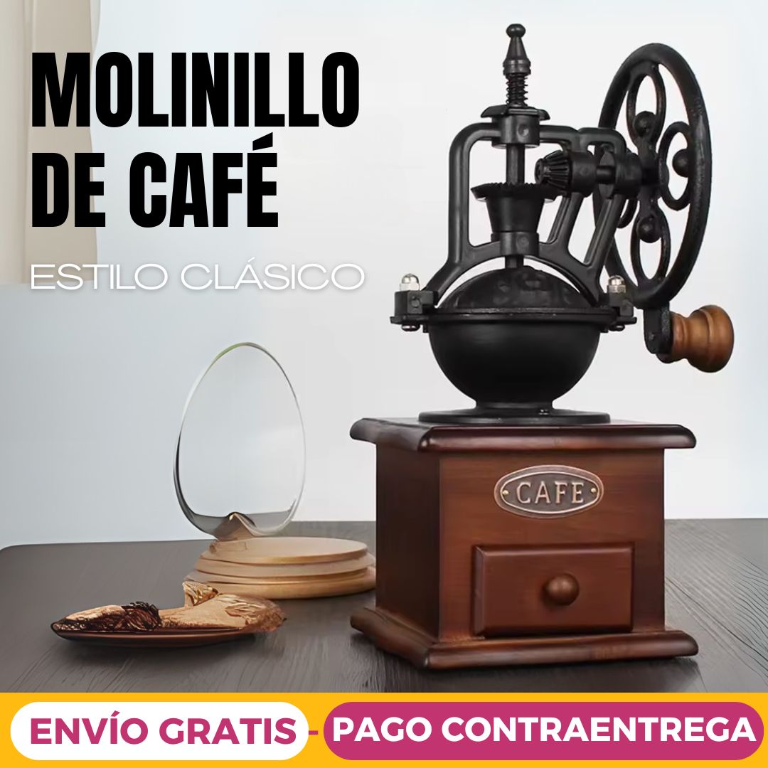 Molino de Café con Estilo Clásico ͭ
