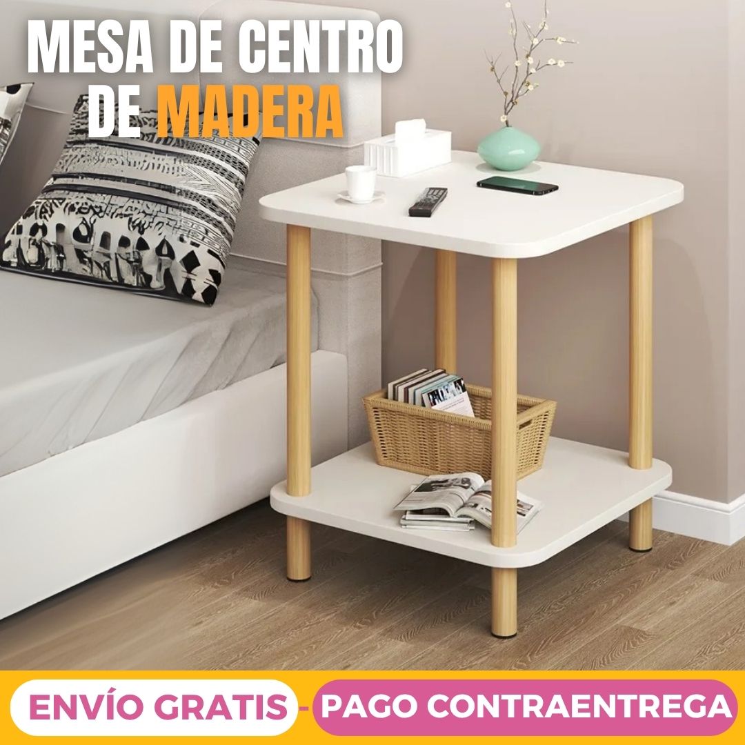 Mesa de centro de madera