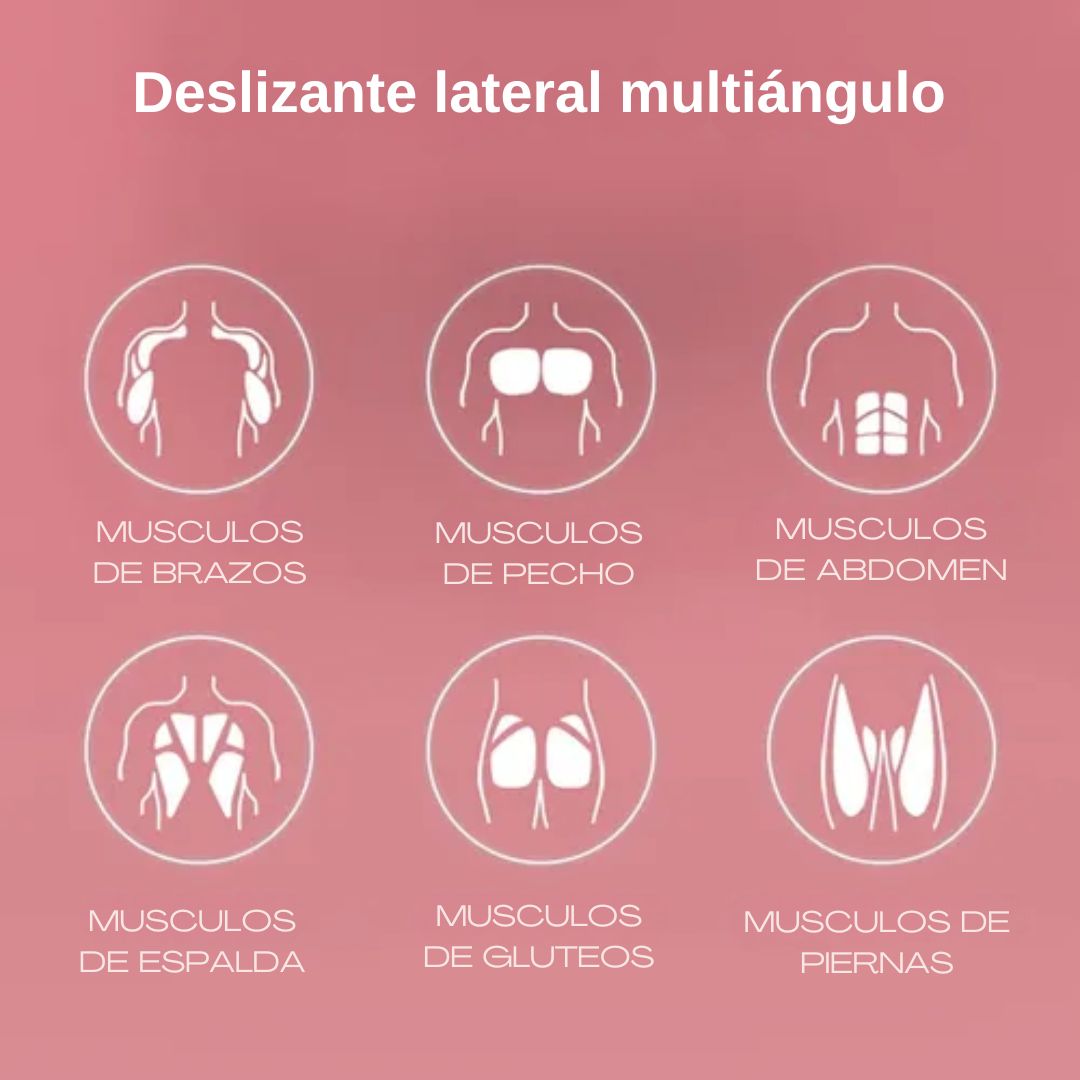 Rueda Abdominal Abs con Rebote Automático Soporte Codos