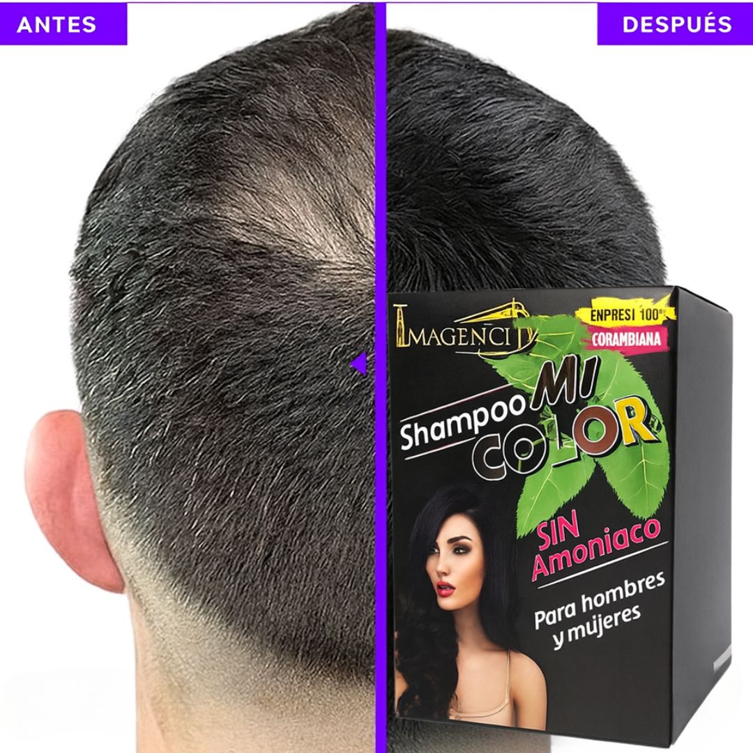 Mi Color Shampoo con Tinte Sin Amoníaco X10
