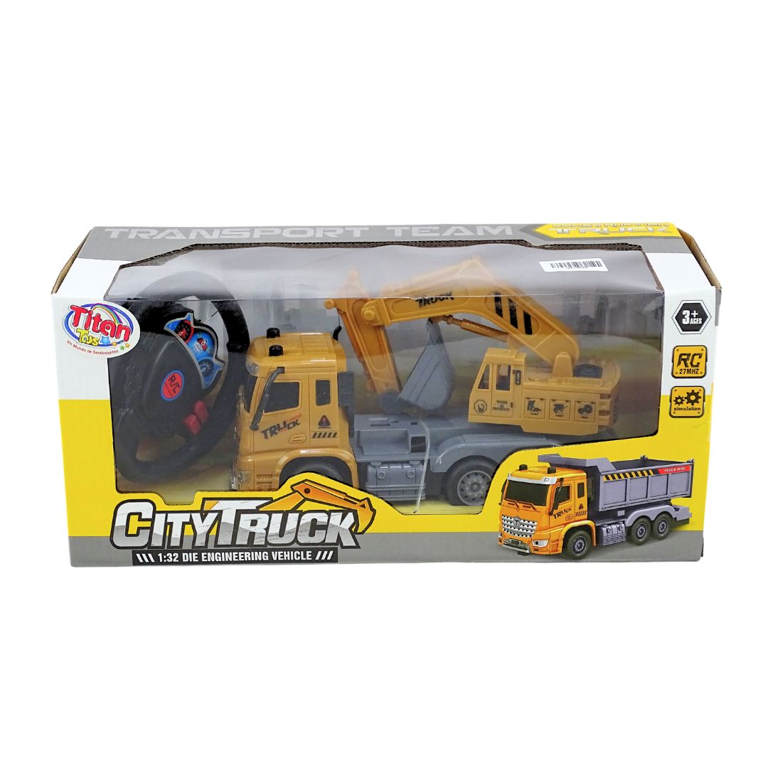 Retroexcavadora a Control Remoto