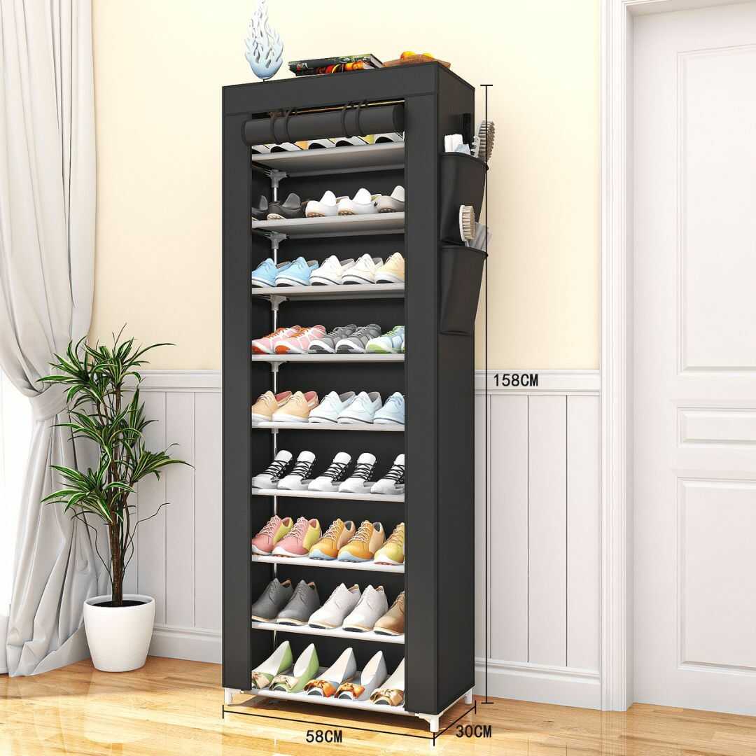 Zapatera Closet De 9 Niveles Armable