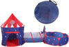 Carpa Castillo 3 En 1 Túnel + Piscina
