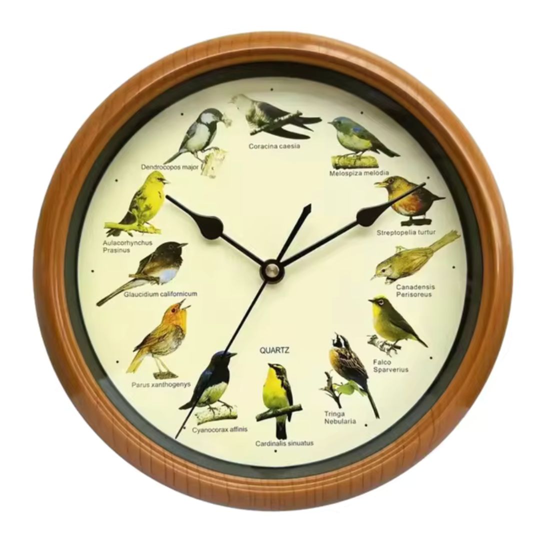 Reloj De Pájaros Cantores