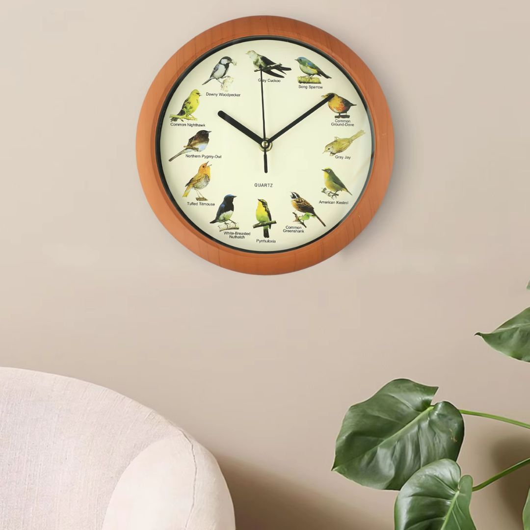 Reloj De Pájaros Cantores