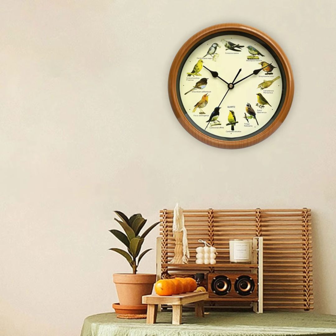 Reloj De Pájaros Cantores