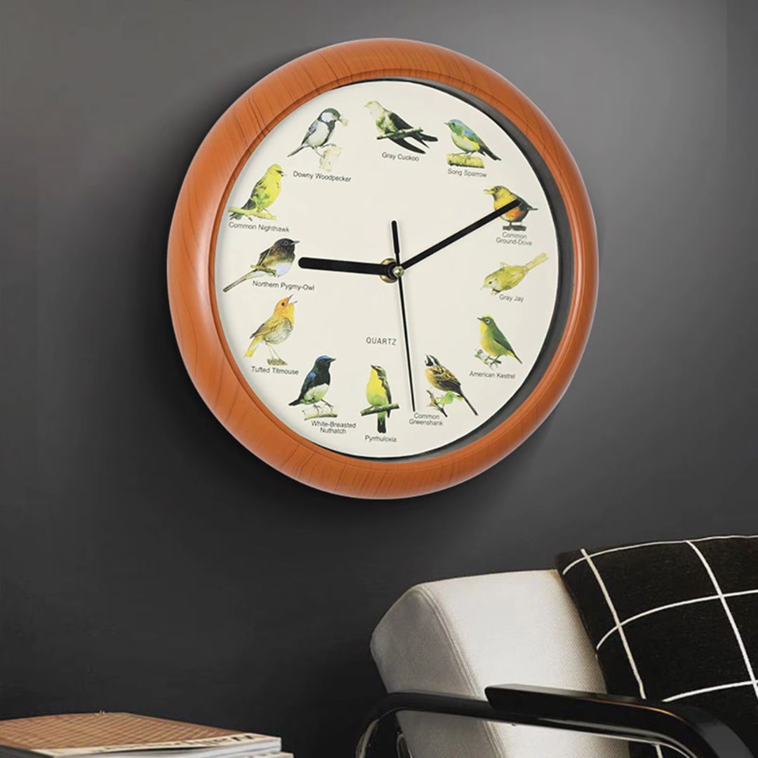 Reloj De Pájaros Cantores