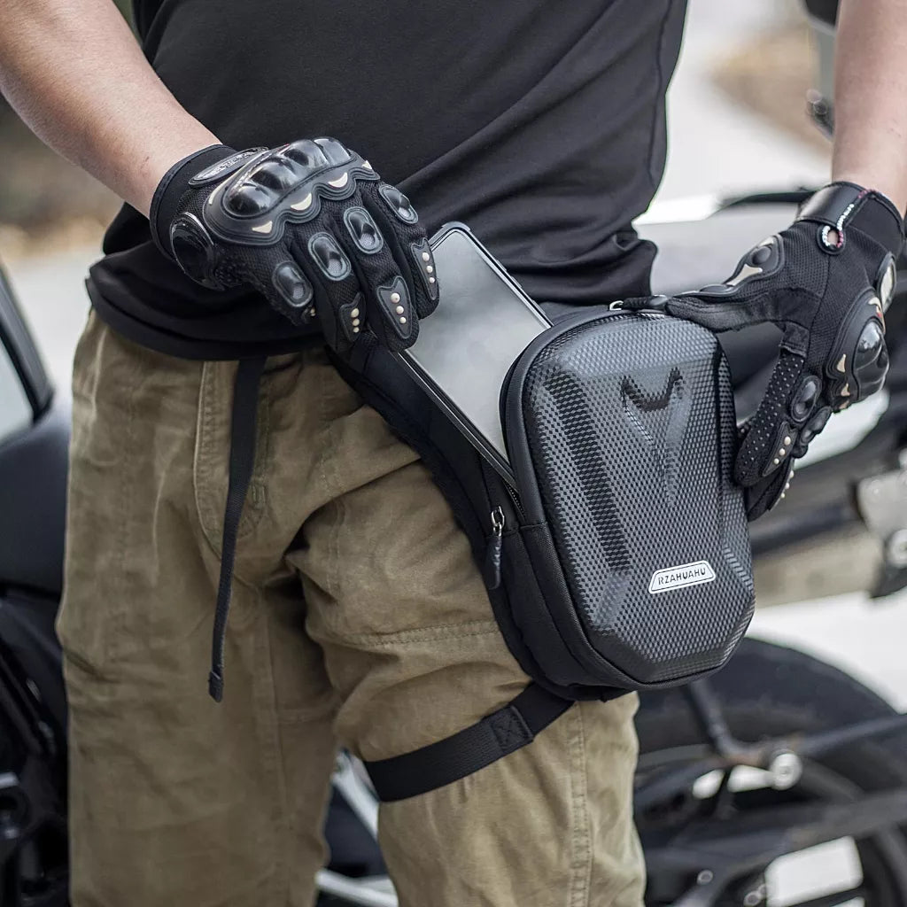 Bolso táctico de pierna para motociclistas