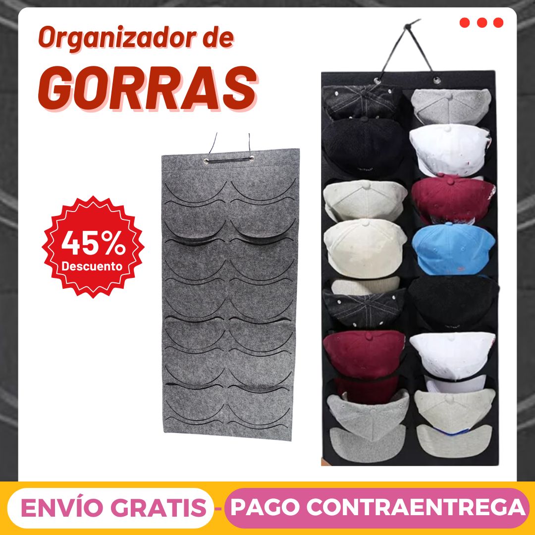 Organizador De Gorras  Percheros