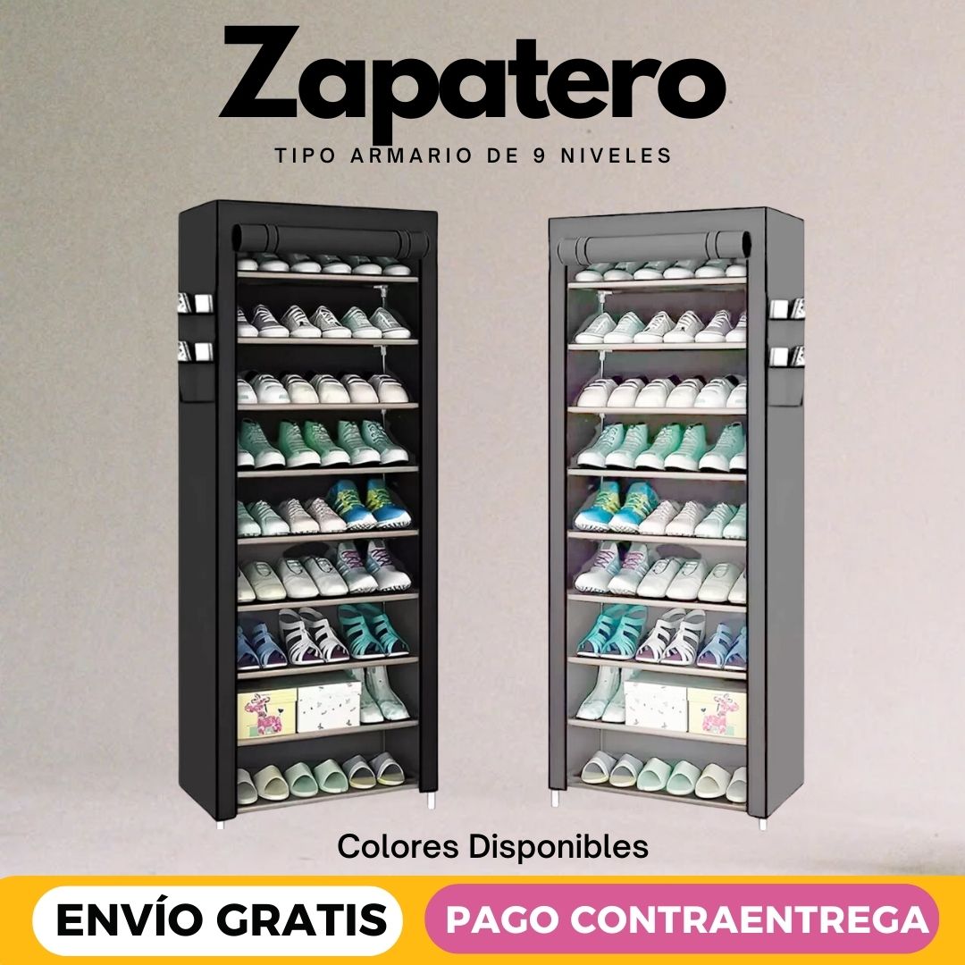 Zapatera Closet De 9 Niveles Armable