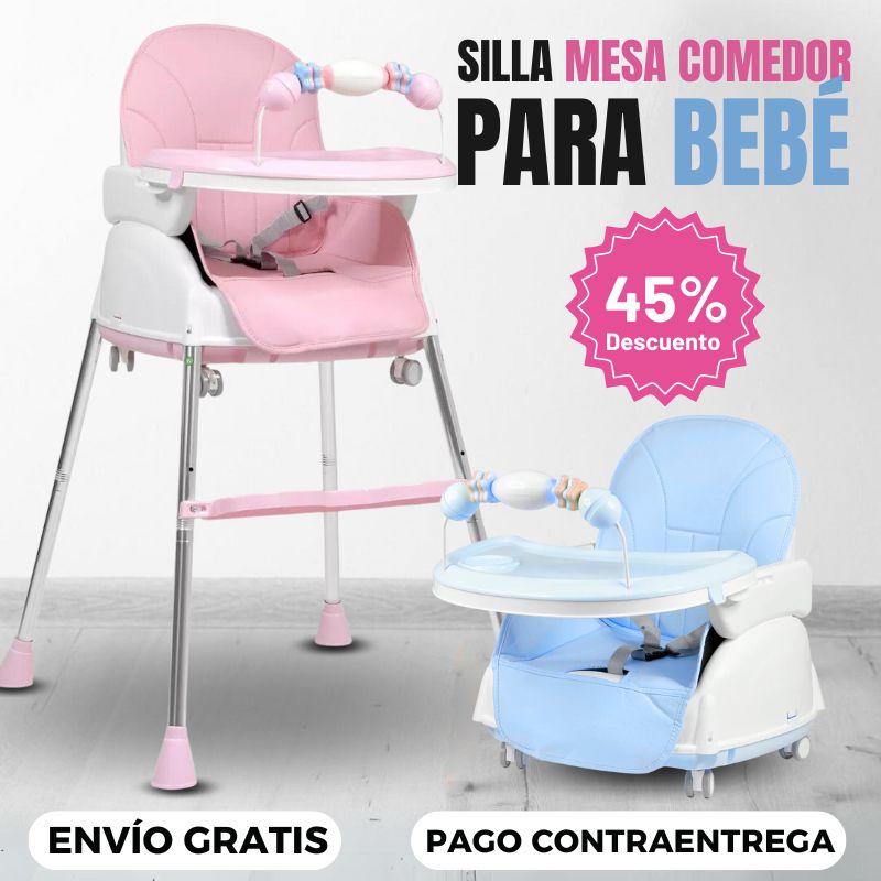 Silla Comedor Bebe 4 En 1 SIC050X