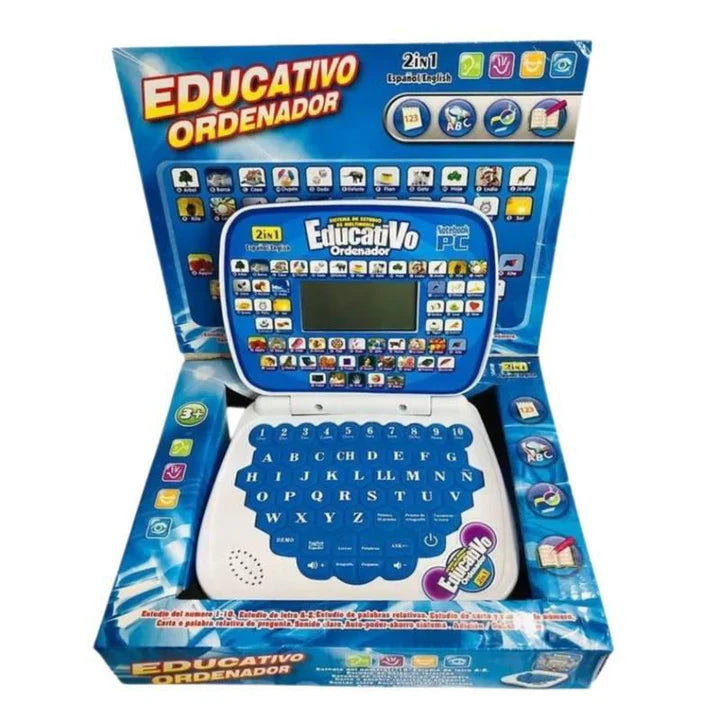 Computador Didáctico para Niños - Juguete Educativo Interactivo